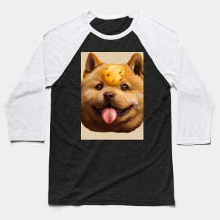 Potato Dog Face Baseball T-Shirt